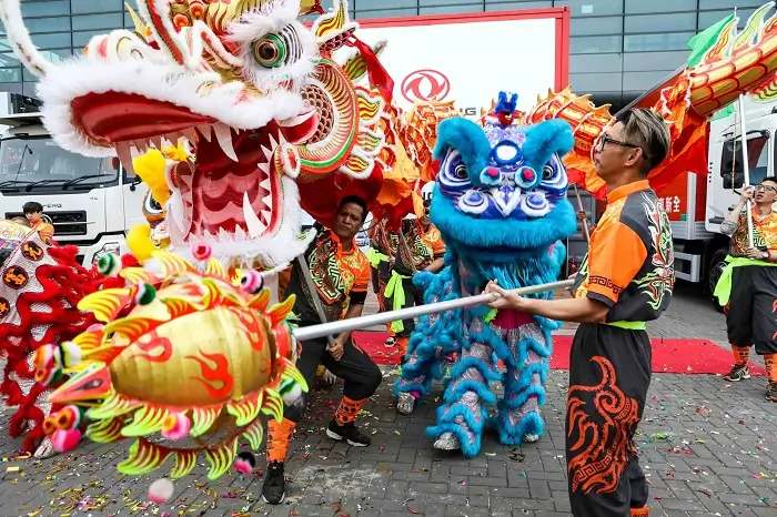Danzas del León y del Dragón
