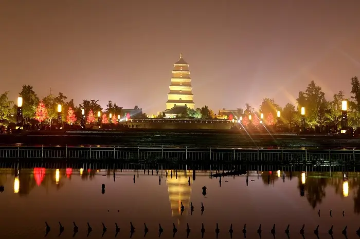 Pagoda Gigante del Ganso Salvaje en Xi'an
