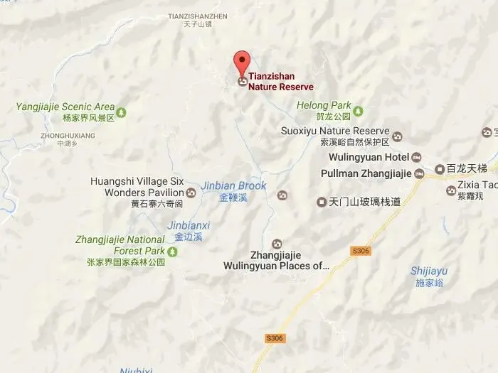 Montaña Tianzi