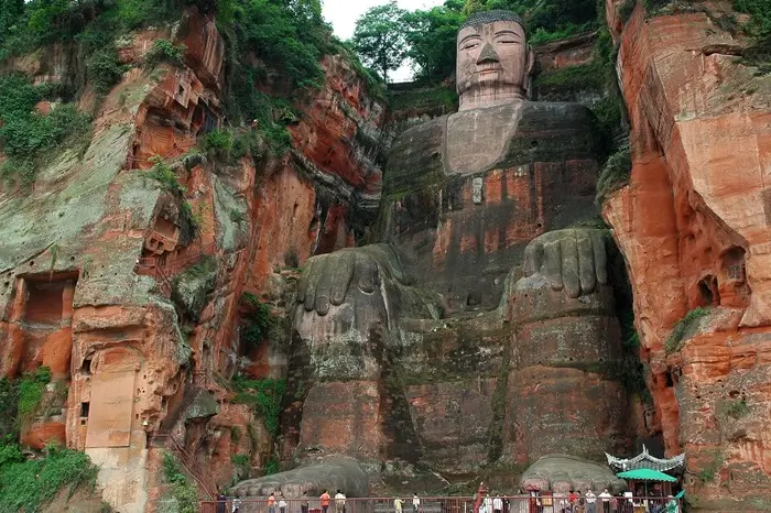 Historia del Buda gigante de Leshan
