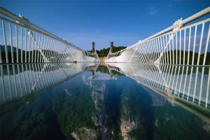 puente de vidrio de zhangjiajie