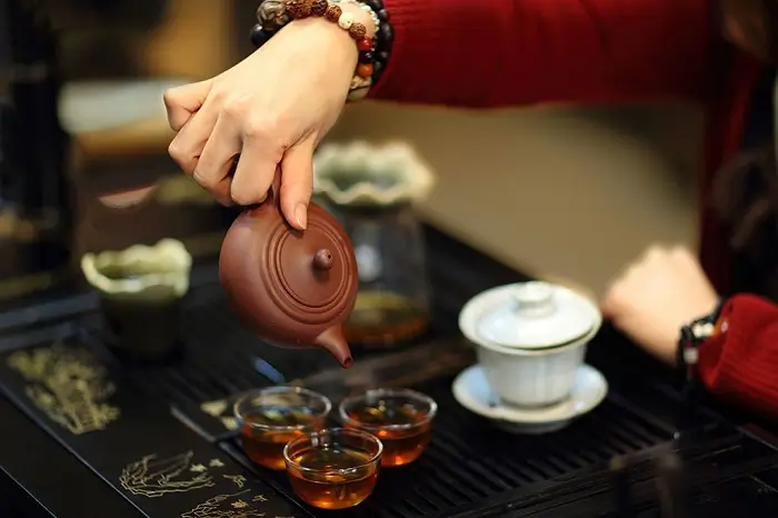 té en chino
