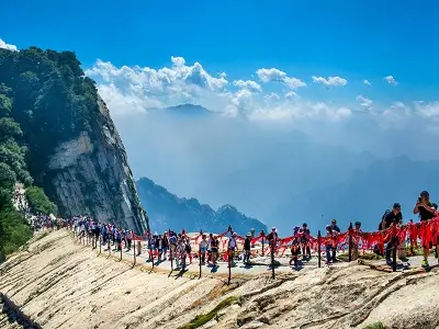 Senderismo en Huashan