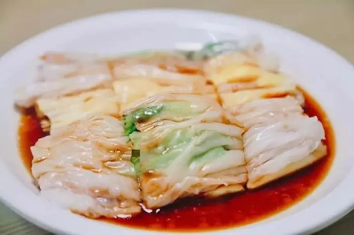 rollos de arroz al vapor