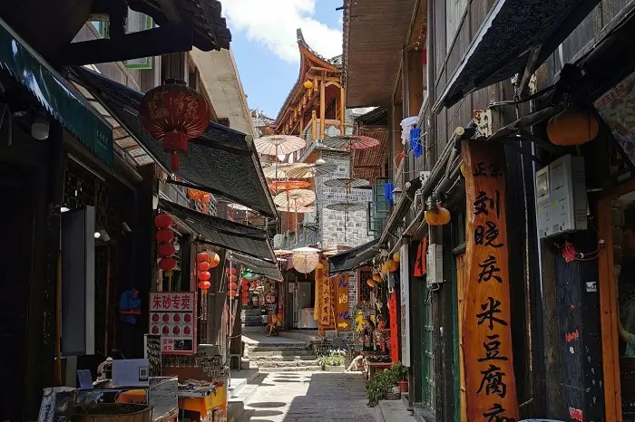 las calles antiguas