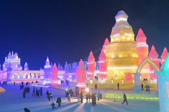 viaje a Harbin en invierno