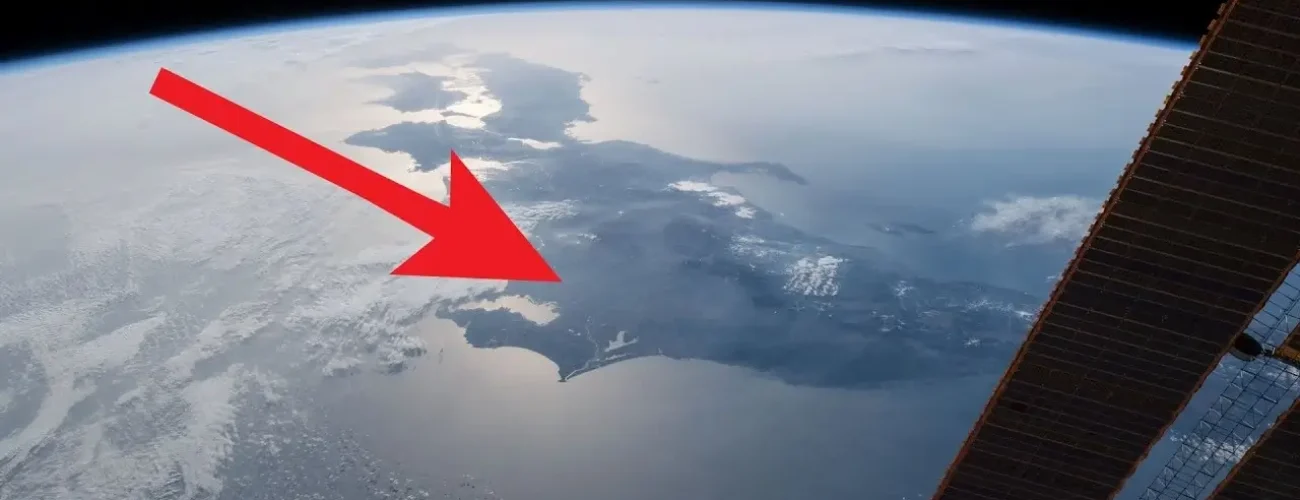 muralla china desde el espacio