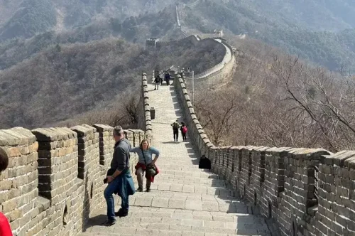 altura de la muralla china